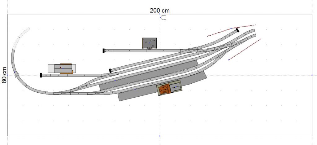 Fleischmann_200x80_Ebene2 - Modellbahngleispläne